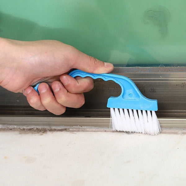 Window door and window gap brush groove groove cleaning window brush cleaning tool household window gap cleaning dead corner gap wipe
