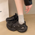 2025 summer new eva platform clogs - outdoor wear, height increasing, beach sandals, "stomping on clouds" comfort, closed-toe slippers for women