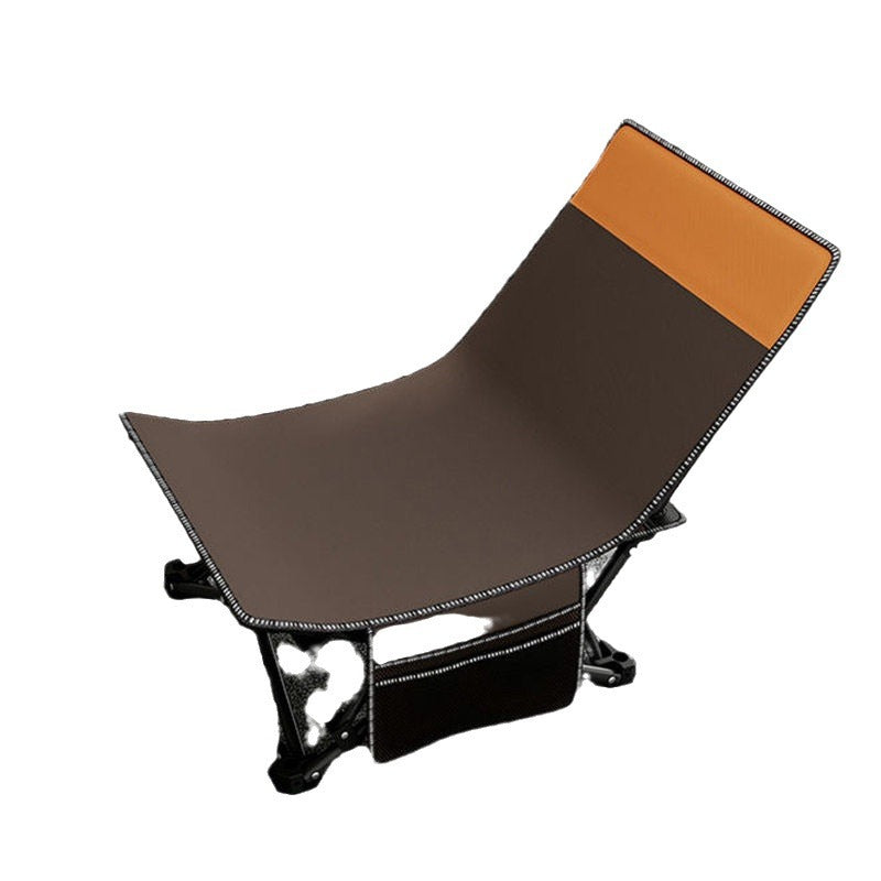 Foldable chair lunch break chair sit and lie foldable recliner portable mini nap foldable chair