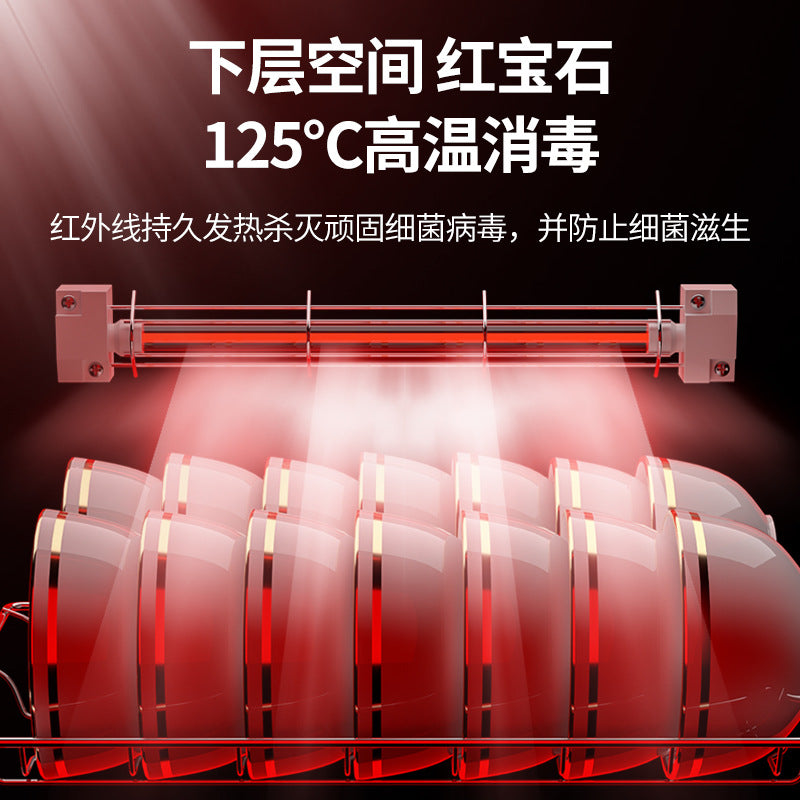 Wholesale stainless steel disinfection cabinet - commercial/industrial grade, small kitchen countertop/free-standing, household dish and utensil high-temperature sterilization cabinet