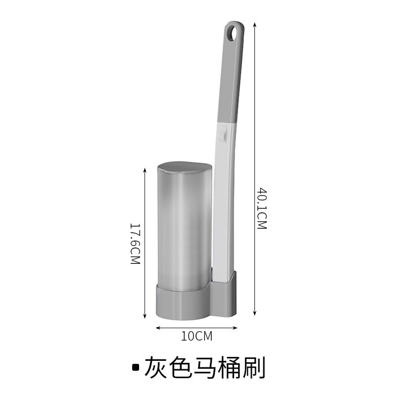 Toilet cleaning brush No dead ends Decontamination Household disposable toilet brush Throwable replacement cotton sheet