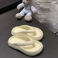 Eva flip-flops new arrival summer popular shit-feeling casualthick sole bath beach flip-flops women's outwear
