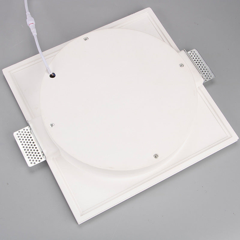 Three pine concealed moon plaster lamp embedded LED creative bedroom living room background wall decorative mural wall lamp