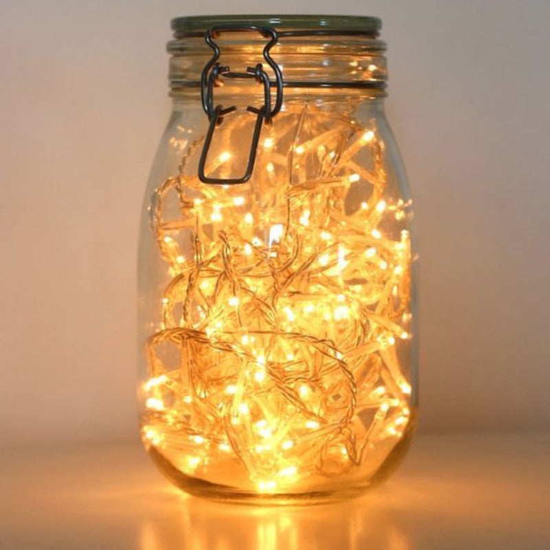 LED lantern battery box USB light string, Christmas decorative lantern outdoor waterproof holiday light string manufacturer customization