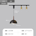 Restaurant track chandelier movable rocker arm universal adjustable telescopic french rotate dining table bar chandelier