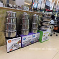 stainless steel foreign trade insulation box soup pot 4pcs 7 pcs 8pcs piece set