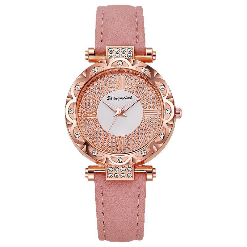 new arrival women's k-style quartz watch casual classic belt women's watch fashionsuit