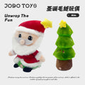 Santa claus plush toy christmas tree christmas decoration doll reindeer plushie christmas eve gift for girls wholesale