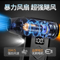 680,000 rpm violent turbo fan brushless motor high-speed turbo hair dryer handheld hair dryer gun vacuuming and combustion