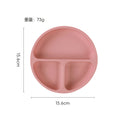 Soft pink dinner plate (without ears)