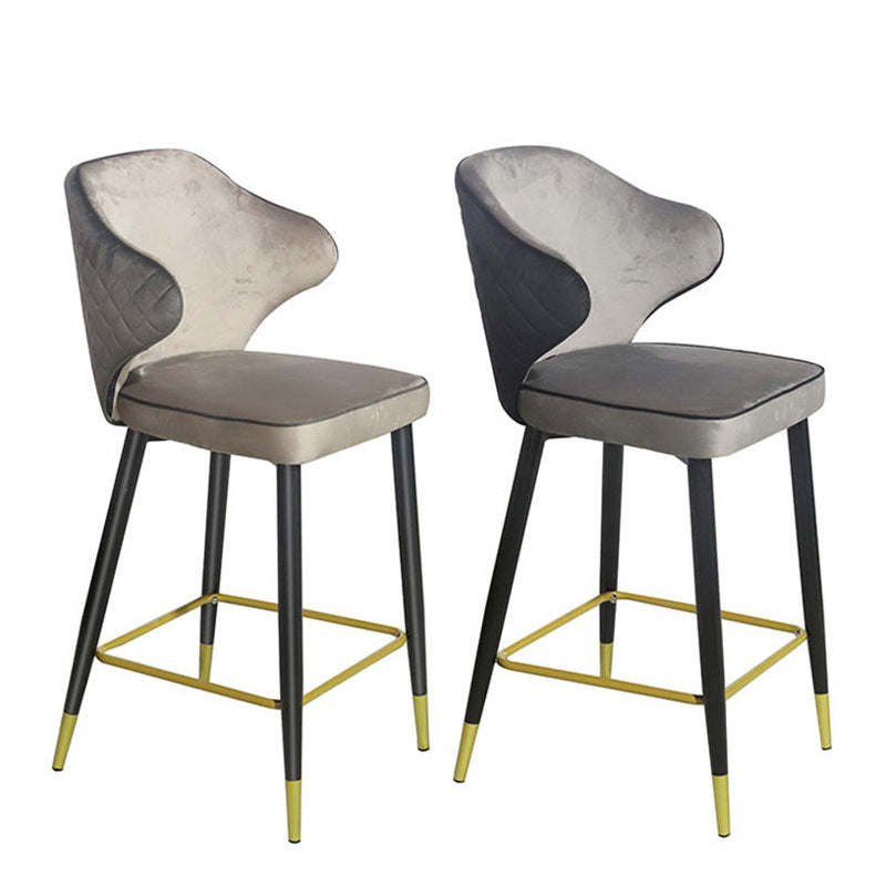 Bar stool exportnordiccasual high stool classy backrest bar chair front desk reception high stool adjustable chair