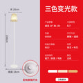 Versatile retro living room bedroom bedside creative lamp modern minimalist warm decor floral fabric trendy floor lamp