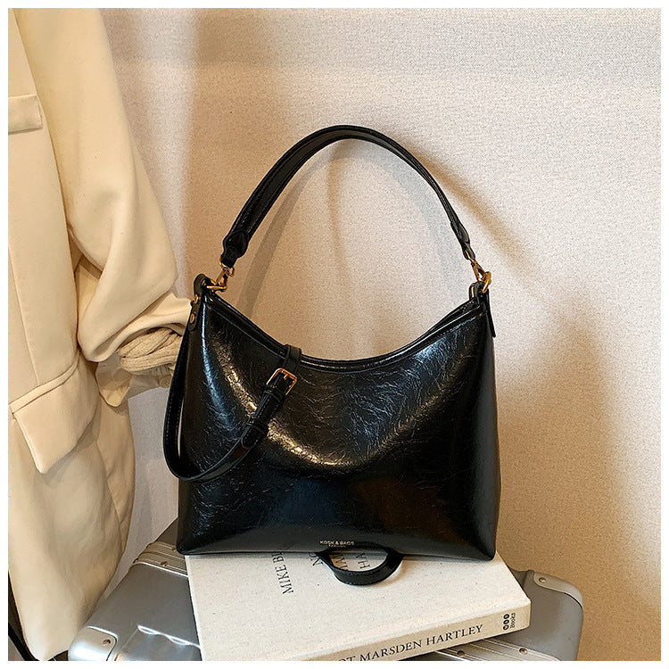 High-value new minimalist retro crossbody bag for women - 2025 autumn collection - commuter bag - niche design shoulder bag/axillary bag for women