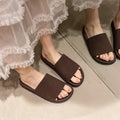 New retro flat espadrille sandals women's birkenstock style casual outdoor non-slip versatile fashion slippers