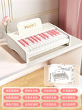 Household wooden mini piano kids electronic keyboard beginner girl baby infant toddler first birthday boy toy gift
