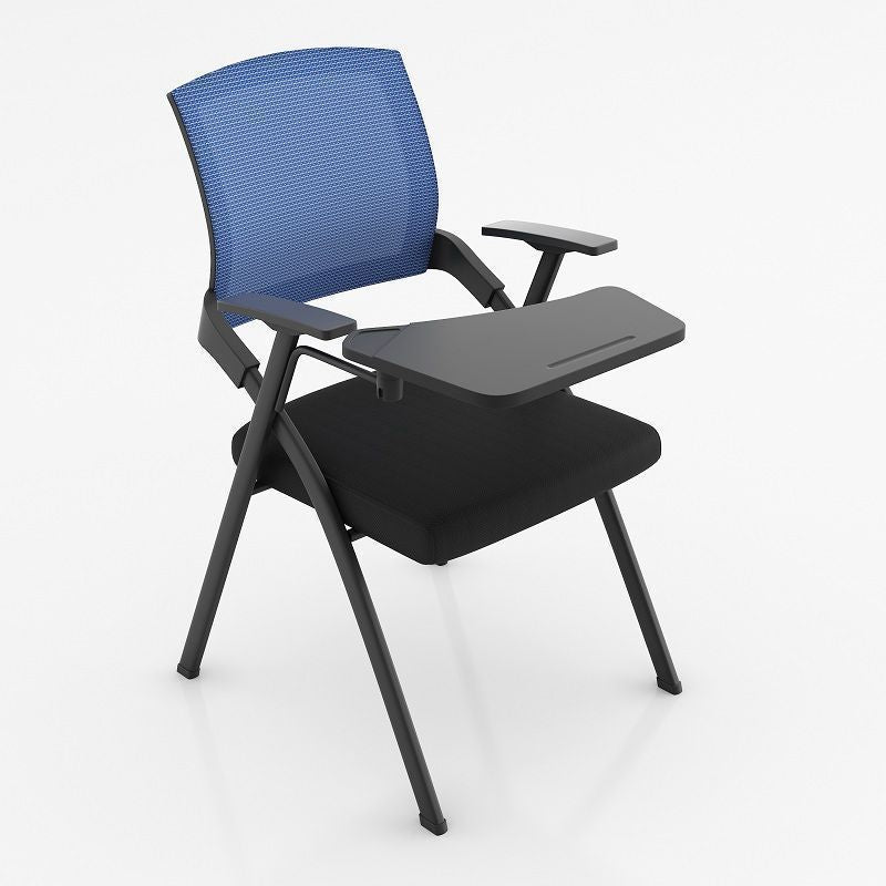 Training folding chair backrest with table board conference room training table and chair all-in-one stool foldable office chair training chair