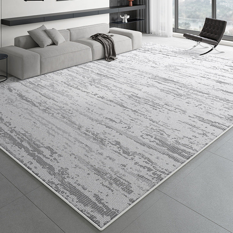 Carpet living room bedroom  new waterproof bedside no-wash and wipeable accessible luxuryclassy cream style coffee table floor mat