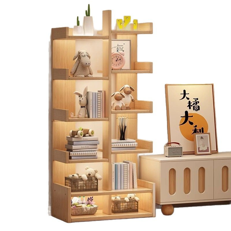 Bookshelf floor-standing storage rack simple small bookshelf for homepopular book storage rack display shelf living room storage rack