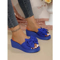 summer new arrival: plus-size wedge heel slippers for women (sizes 35-43). wholesale available. dropshipping for  &