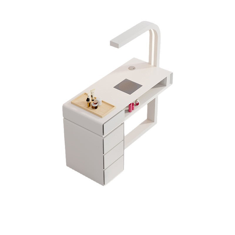 Widened 45cm nail table and chair set - special offer! economical single/double, light luxury, multi-functional, odorless, carbon steel with baked enamel finish