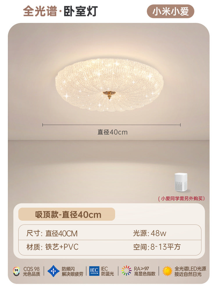 Bedroom main light Gypsy ceiling light Italian light luxury lighting modern simple round minimalist master bedroom room light