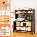 Kitchen storage cabinet thickened dustproof sideboard floor-standing multi-layer microwave oven storage cabinet cupboard with door cupboard