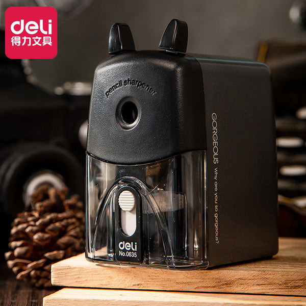 Deli 0635 pencil sharpener student pencil sharpener pencil sharpener office hand crank pencil sharpener stationery wholesale