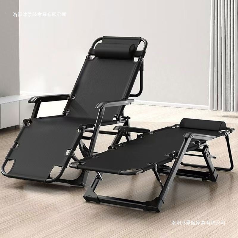Recliner, folding chair, nap chair, nap folding bed, casual backrest, lazy sofa, for home balcony, portable chair