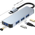 hot-selling manufacturer in stocktype-c hub3.0 one-to-four computer hub usb splitter multi-interface