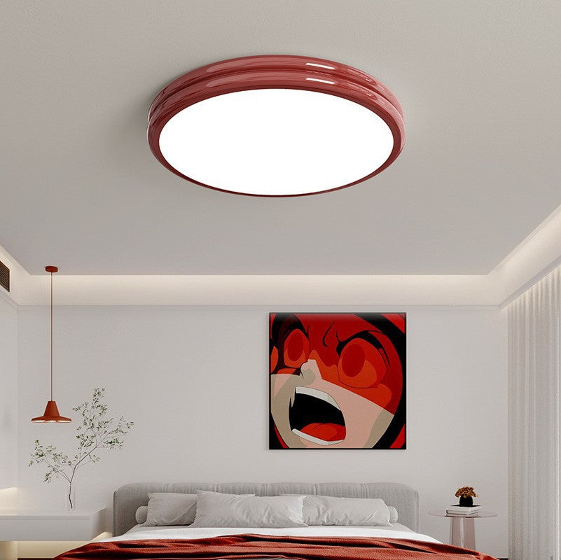 French cream wind bedroom light ceiling light full spectrum eye protection simple study light medieval Bauhaus room lighting