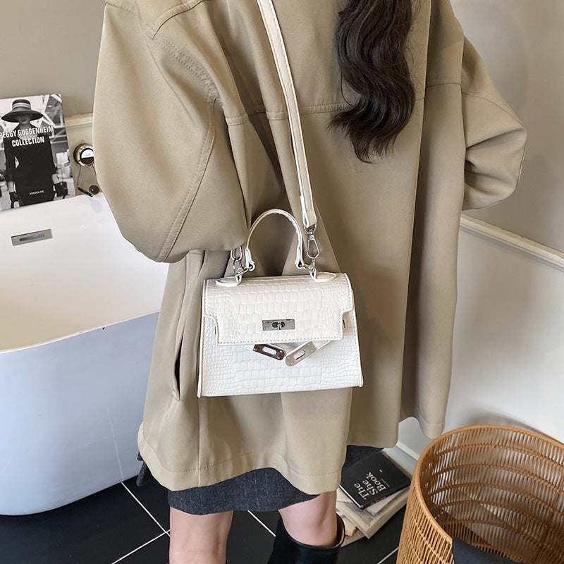 Kelly handbag bag for women this year's best selling crocodile pattern small square bag with super good texture classyniche style shoulder crossbody bag