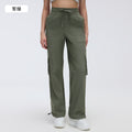 New outdoor running trousers - lightweight, quick-drying, multi-pocket, wide-leg cargo casual pants d25001