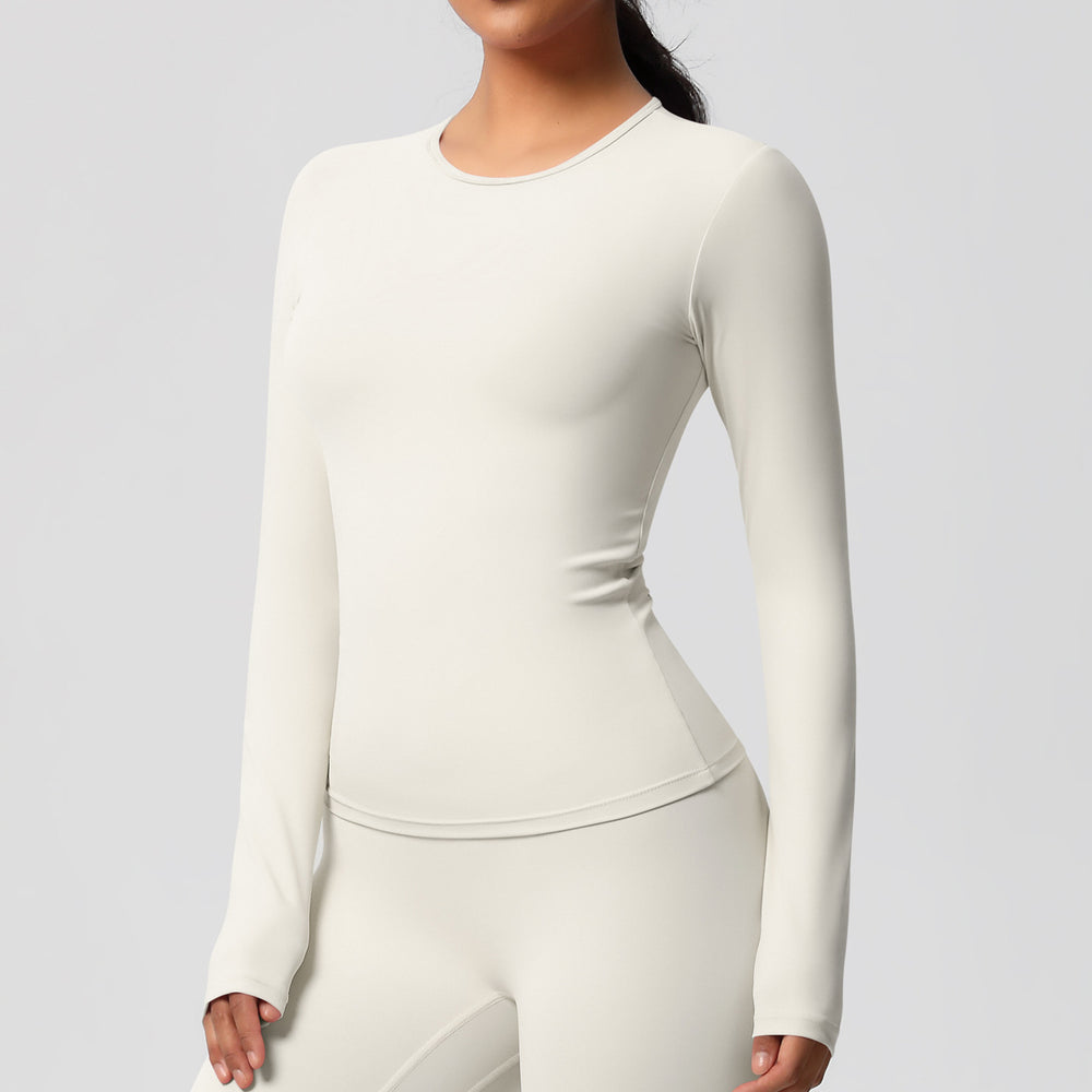 Ready-to-ship cross-border double-sided brushed, form-fitting, breathable solid color training yoga set, eight-piece athletic running fitness outfit for women