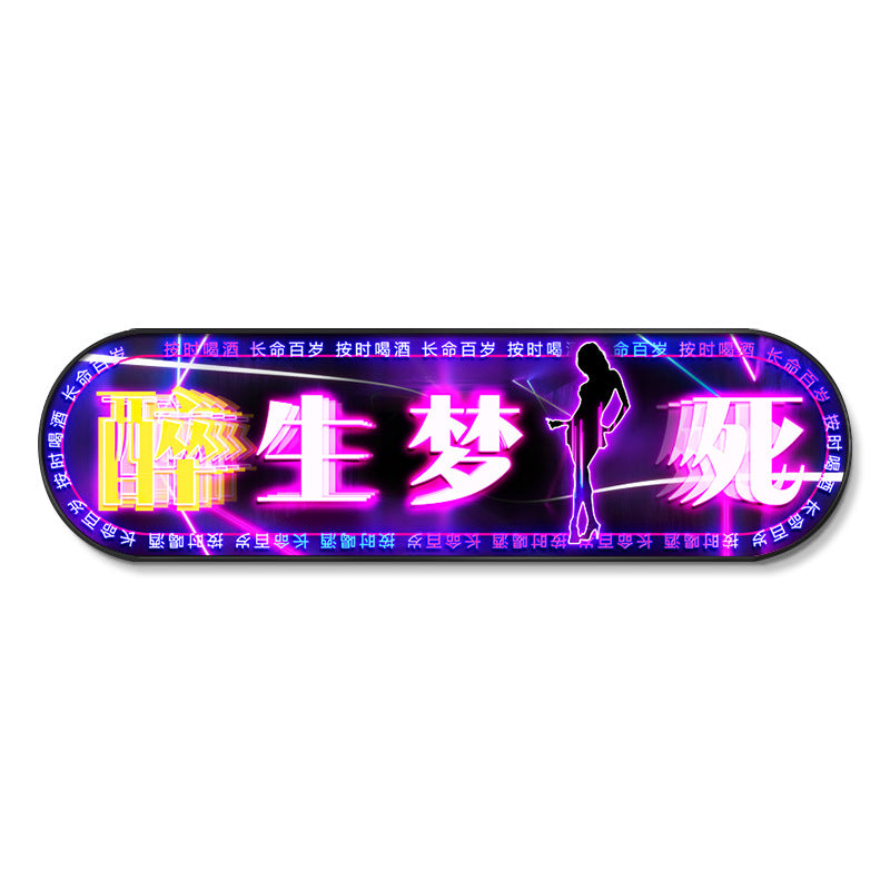 KTV room background wall lighting painting bar private room hanging painting leisure club theme decoration tavern mural