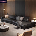 Italian high-end technology fabric sofa, budapest living room, special-shaped corner, modern minimalist curved no-wash sofa
