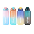 Factory custom plastic water bottle - large capacity sports water bottle - fitness - cross-border - minimalist straw cup - extra large capacity