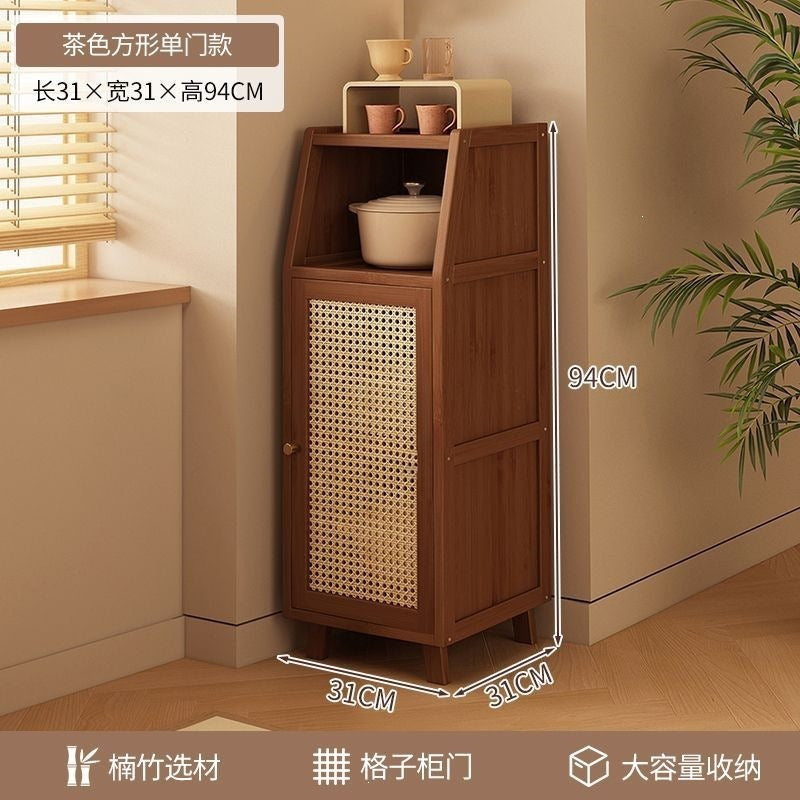 Entrance hall cabinet for home sideboard living room wall-mounted tea cabinet side cabinet multi-functional kitchenware storage rack