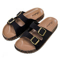2026 new french retro chunky platform double buckle french anti-slip sandals and slippers for women, summer outdoor wear, export quality