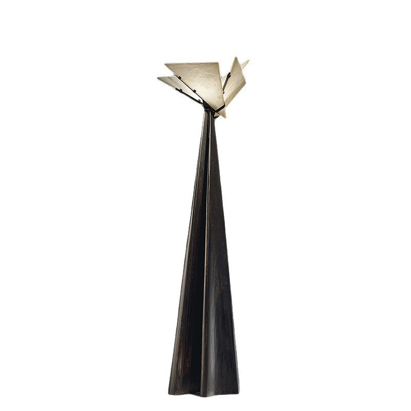 Artificial marble resin floor lamp - decorative statement piece for home, living room, sofa side, tv cabinet, and new home celebrations