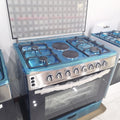 4 four gas two 2 electric oven burner stove stove one-piece upright barbecue fry 900 wide processing print l