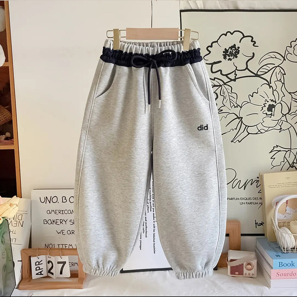 Customization link supports oem and odm. trendy drawstring sweatpants for kids and teens, perfect for autumn