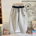 Customization link supports oem and odm. trendy drawstring sweatpants for kids and teens, perfect for autumn