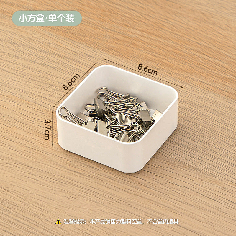 Multifunctional Square Storage Box Grid Plastic Retractable Storage Box Desktop Drawer Storage Stationery Storage Box