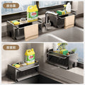 Kitchen rack, sink rag, drain rack, faucet, sink, dishwashing, steel ball, dishwashing liquid, supplies storage rack