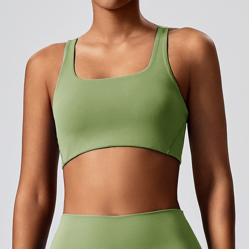 dance running sports intimates women's vest style fitness yoga tops bra personalized cross-border hot sale