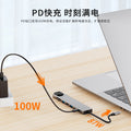 new product type c docking station usb converter same screen network card notebook eight-in-one docking station