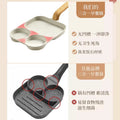 Three-in-one breakfast pot, flats frying pan, non-stick pan, egg burger pan, for home pancake omelette handy gadget steak frying pan