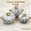 Food warmer container new arrival thermal lunch box export cross-border 3pcs thermal box thermal tableware