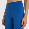 Dianqian new product tight casual cloud pants elastic high waist nine-point yoga peach butt fitness pants for women dl186