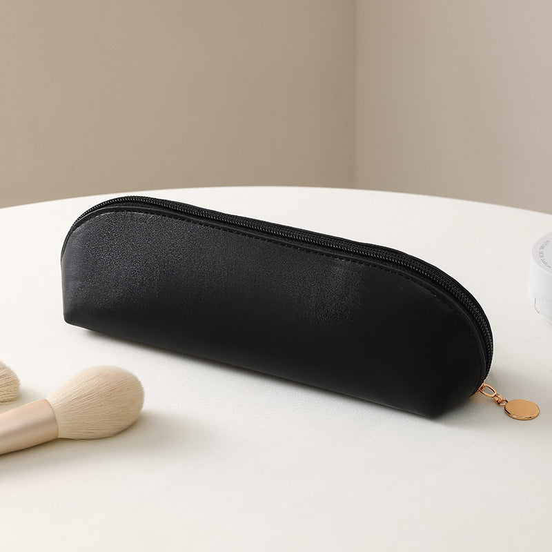 Printed Lazy Cosmetic Bag Twill Drawstring Storage Bag Large Capacity Portable Bundle Mouth Bag Travel Christmas Wash Bag